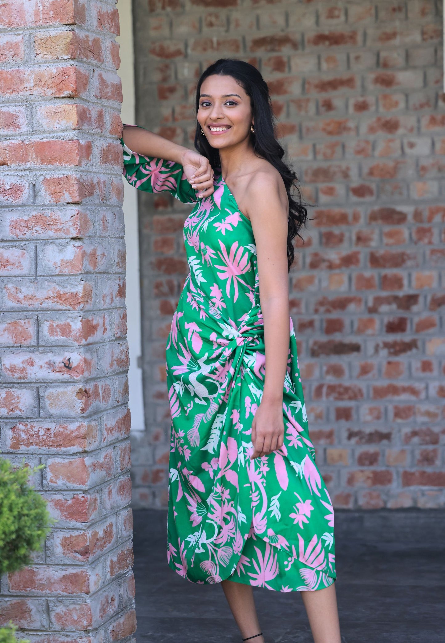 Fiesta One shoulder Dress