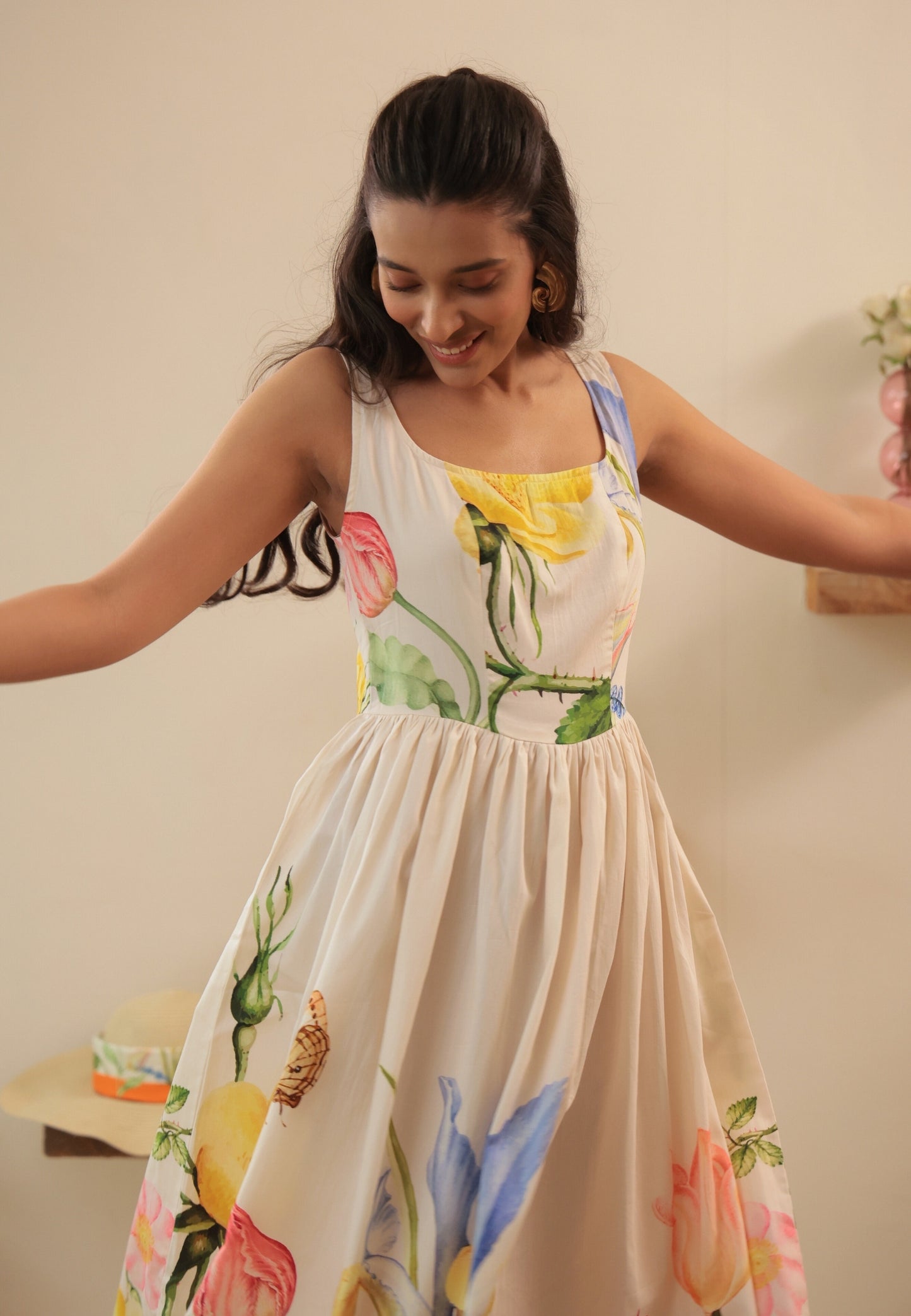 Tuscany midi dress