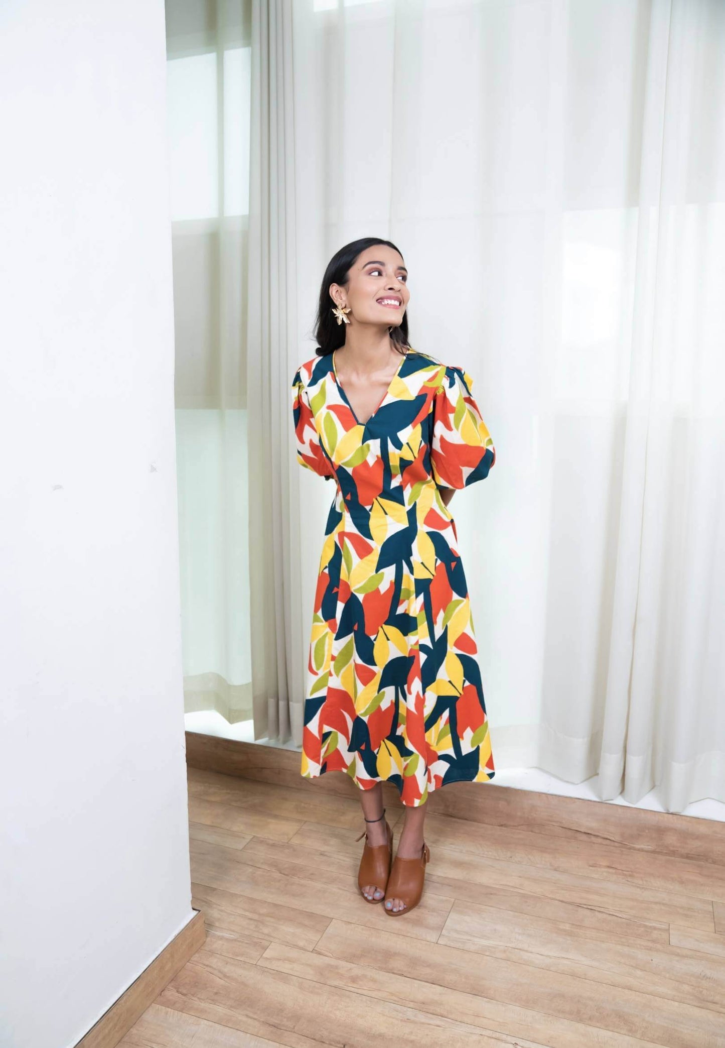 Kaleidoscope Midi Dress