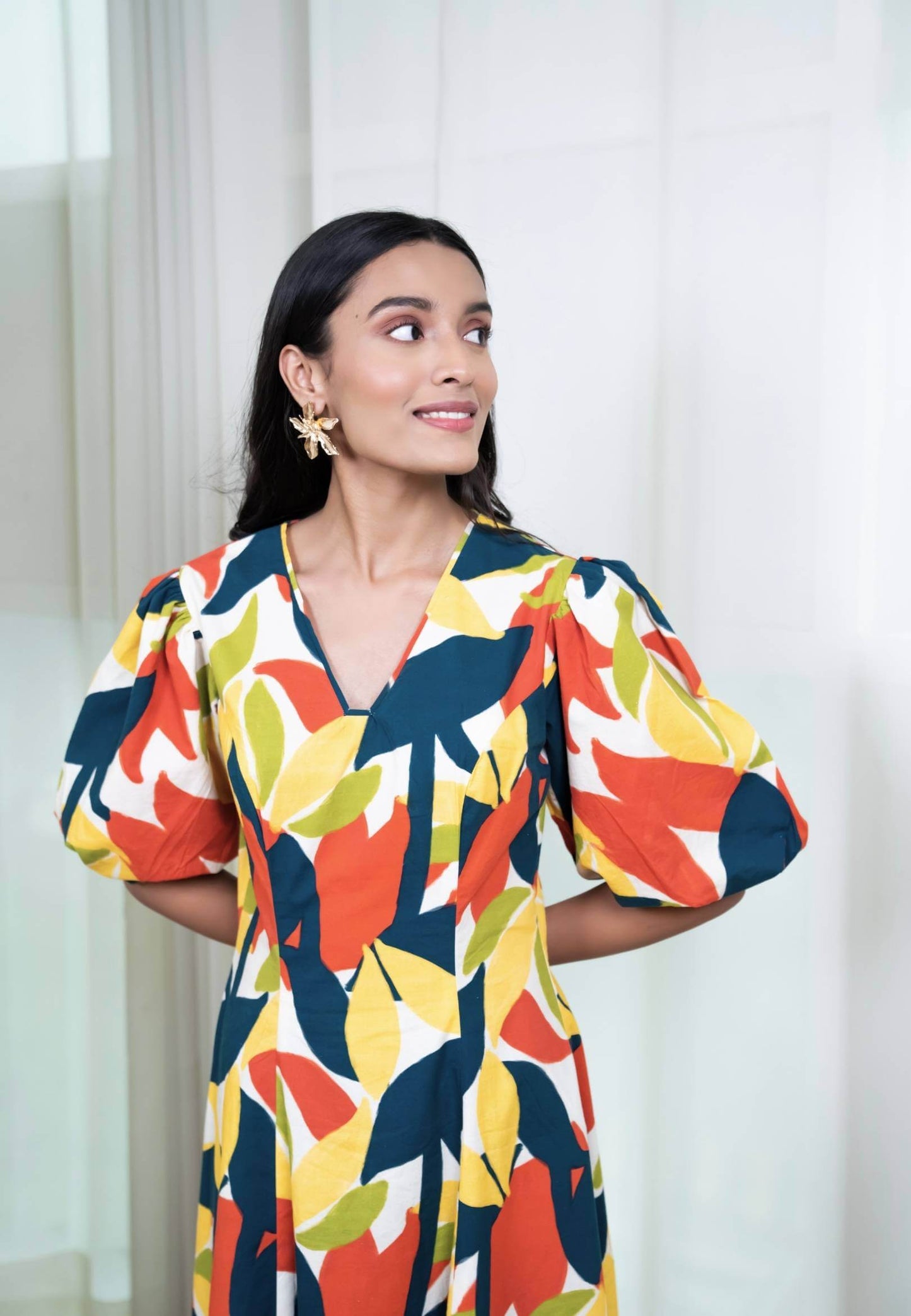 Kaleidoscope Midi Dress