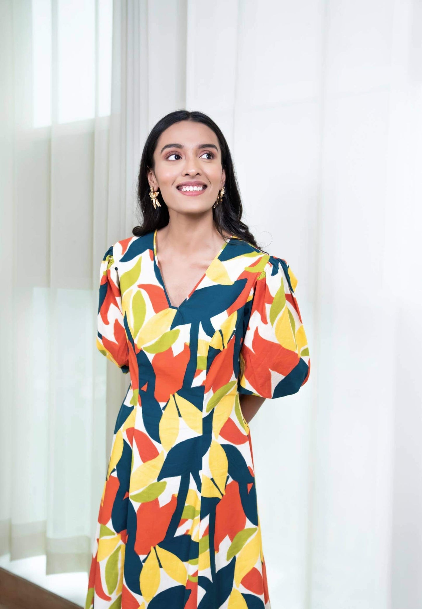 Kaleidoscope Midi Dress