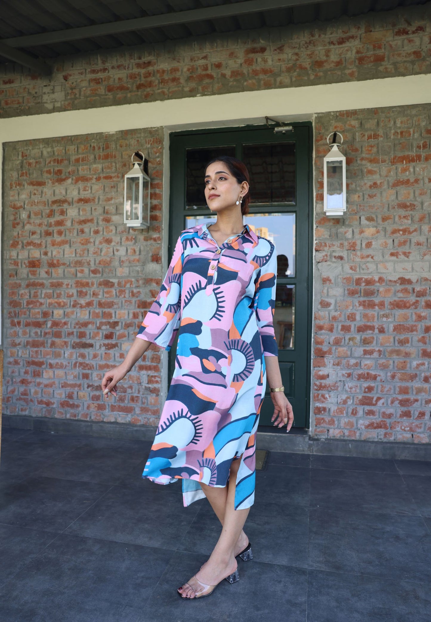 Whimsy Shirt Dress