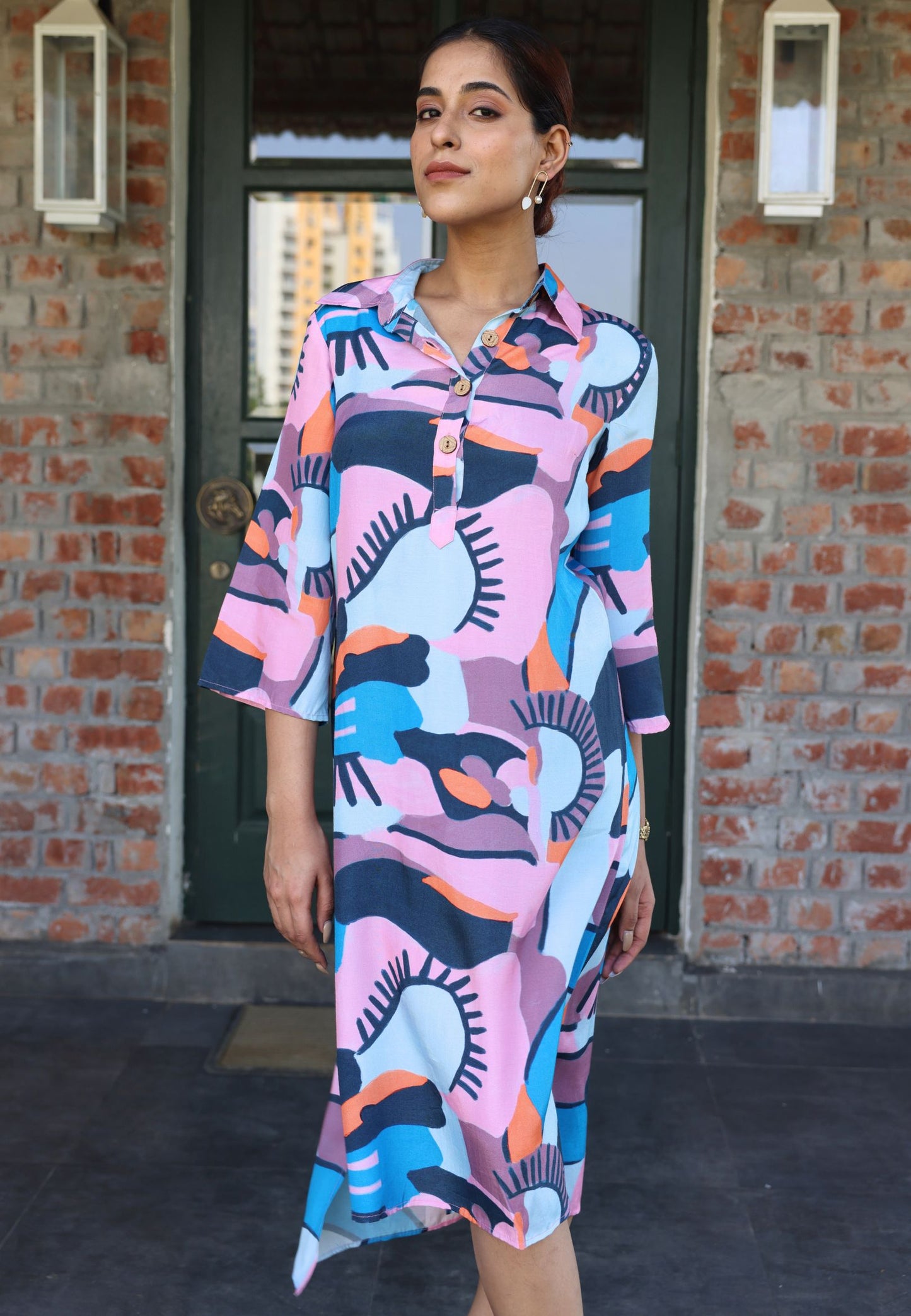 Whimsy Shirt Dress