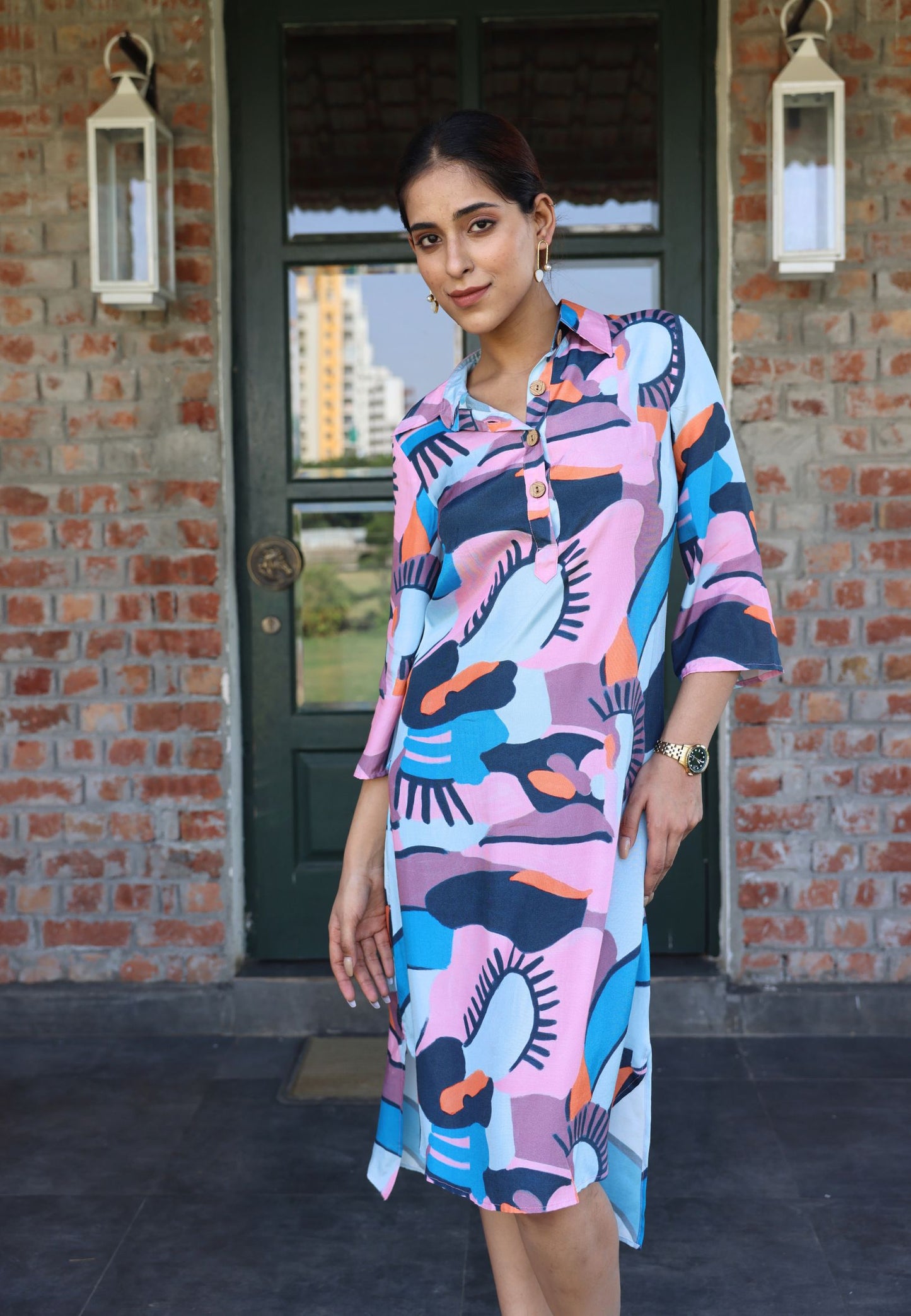 Whimsy Shirt Dress