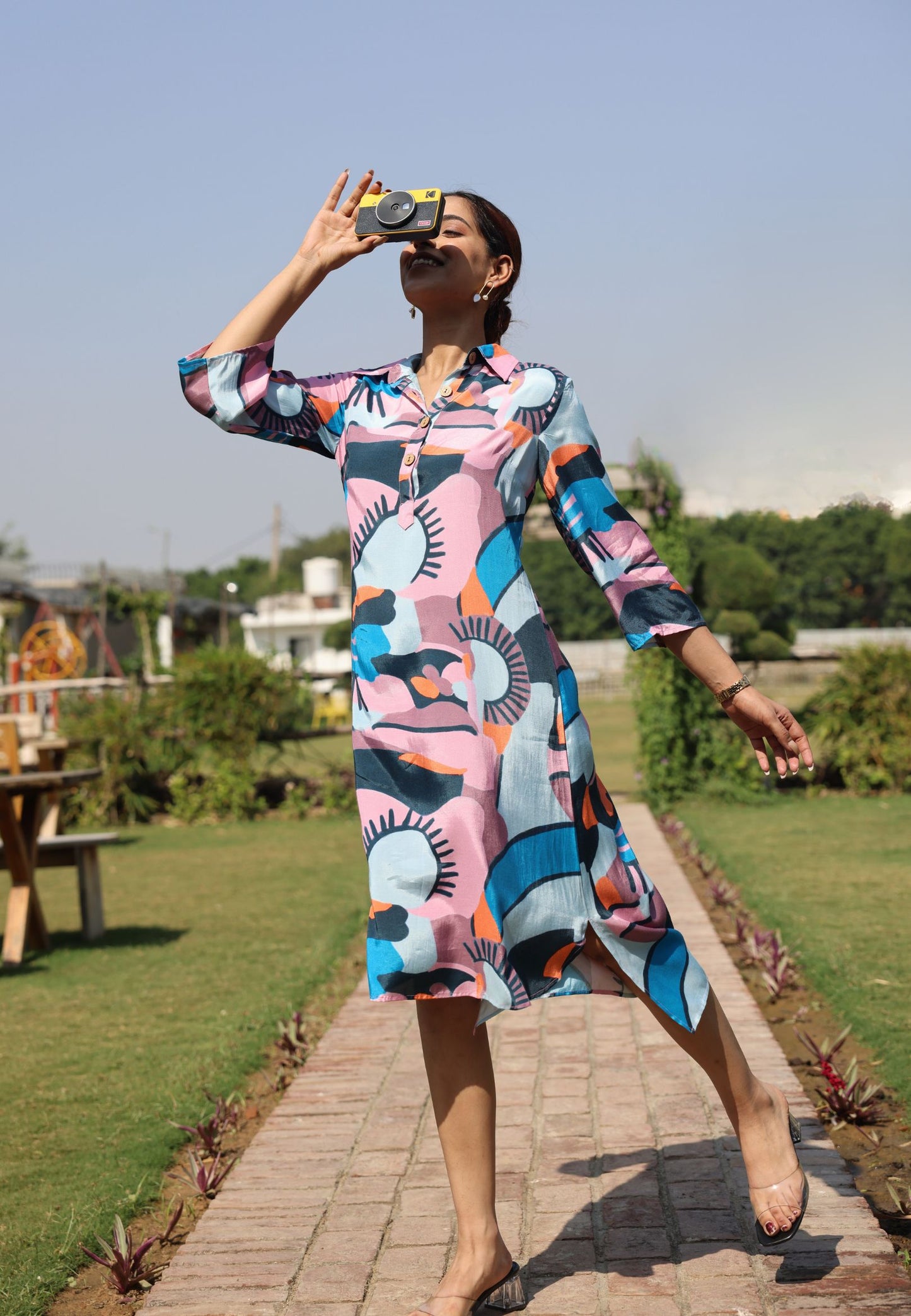 Whimsy Shirt Dress