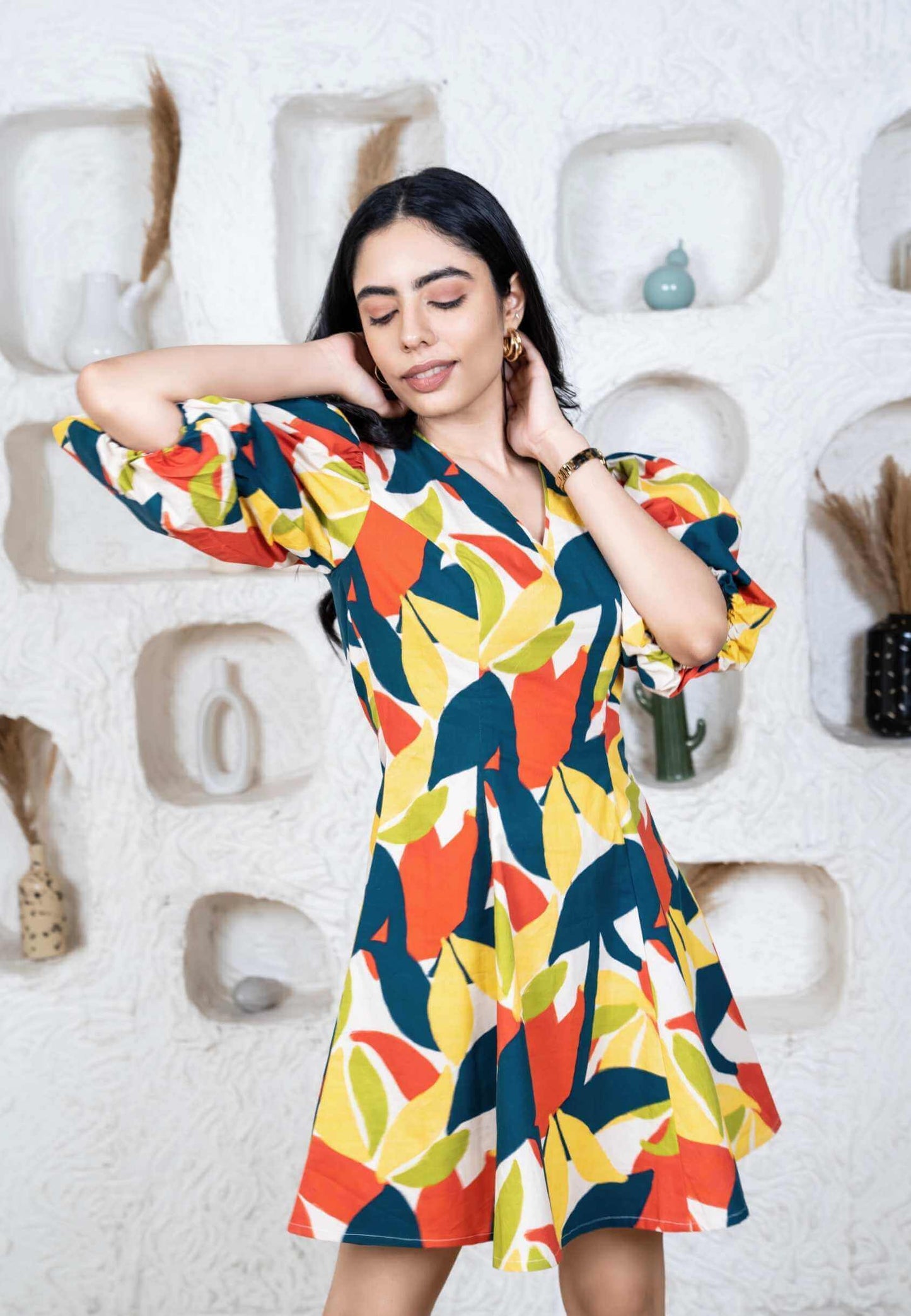 Kaleidoscope Mini Dress