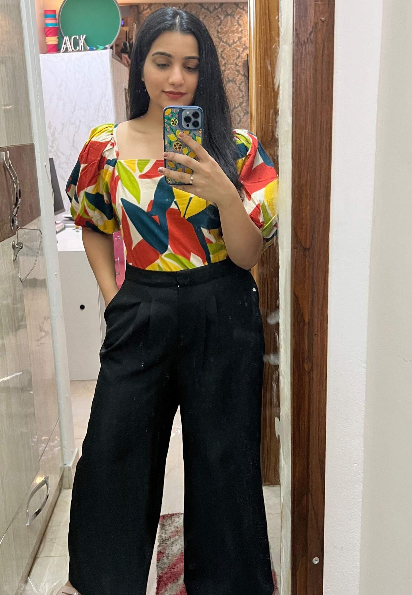 Kaleidoscope Fluff Top