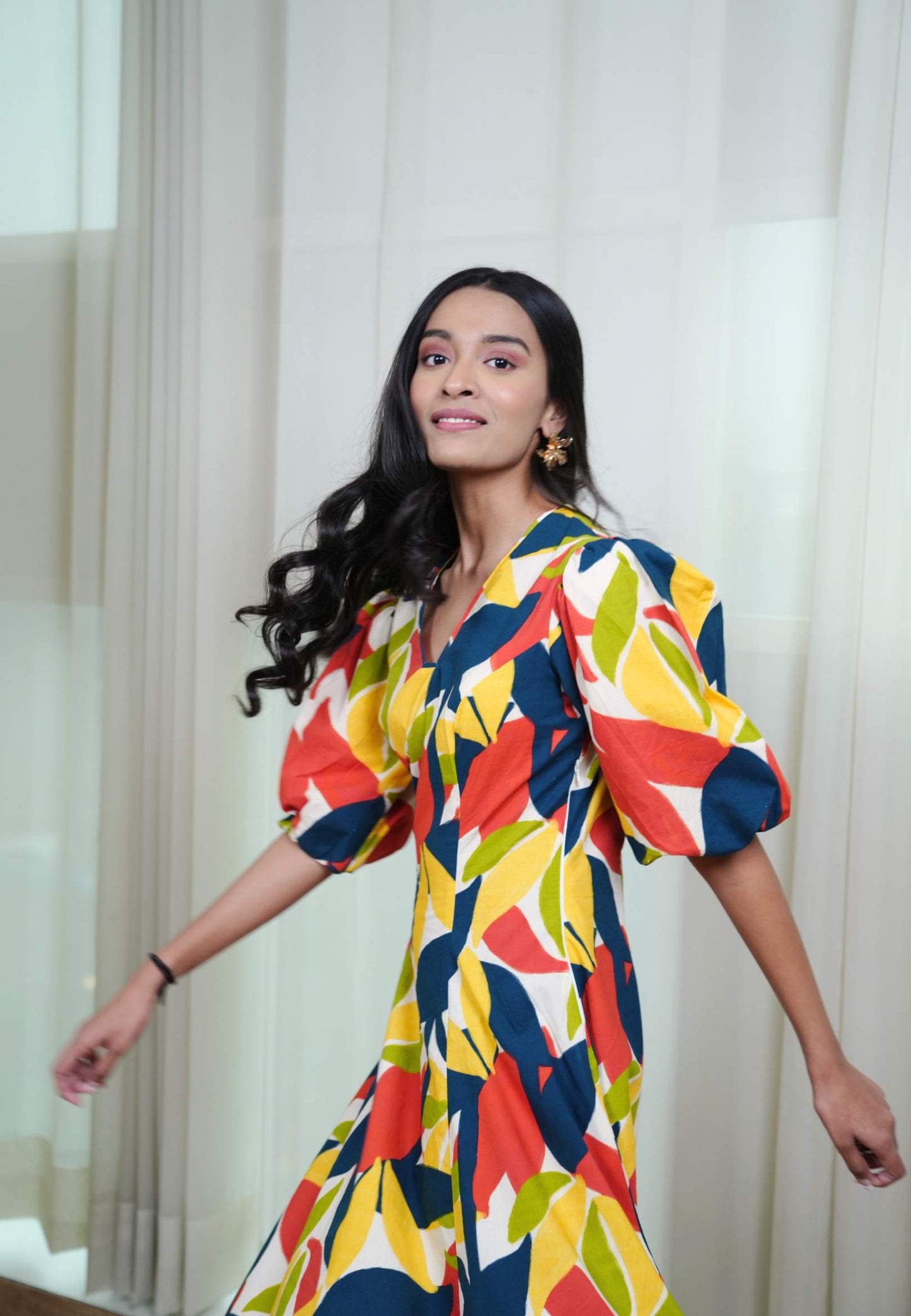 Kaleidoscope Midi Dress