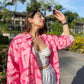 Bubblegum Brush Oversized Shirt