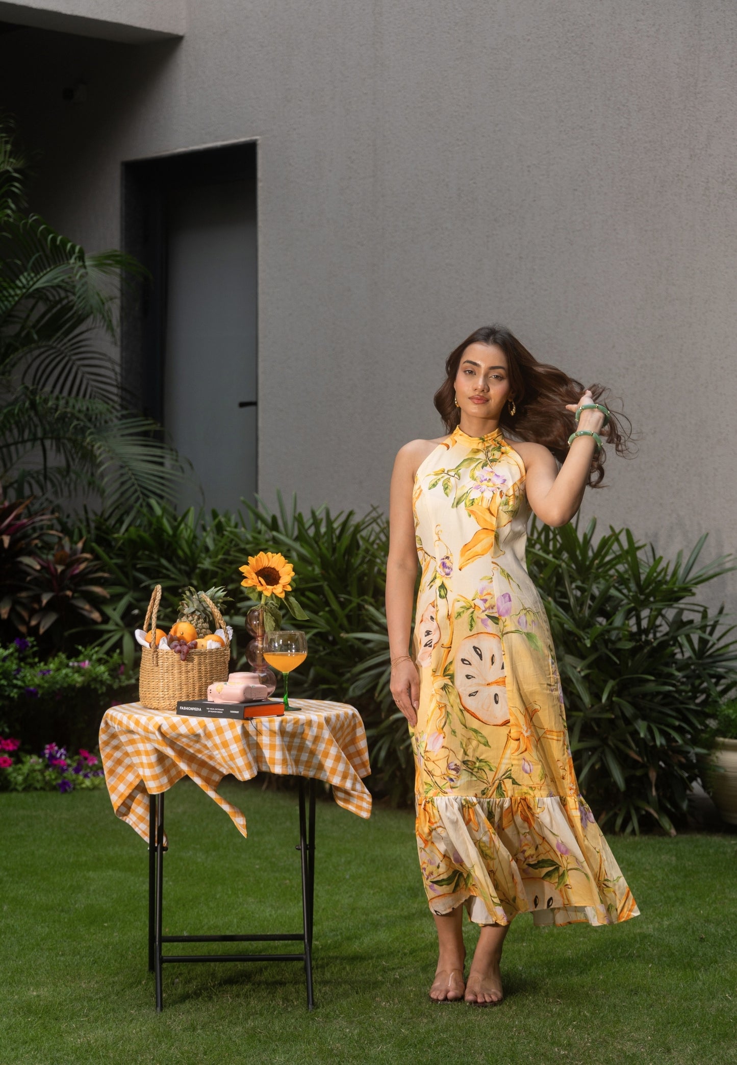 Florence Halter Midi Dress