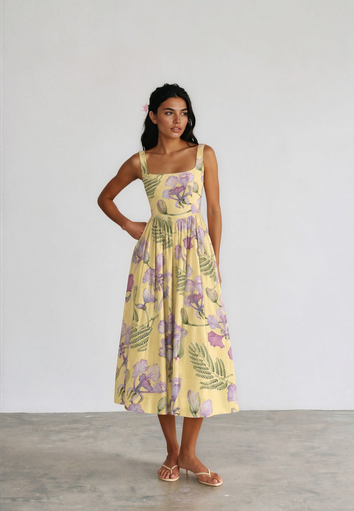 Wisteria Midi Dress