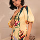 Bali Midi Puff Sleeve Dress