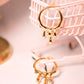 Golden Drip Hoops