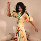 Bali Midi Puff Sleeve Dress