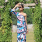 Whimsy One shoulder Dress