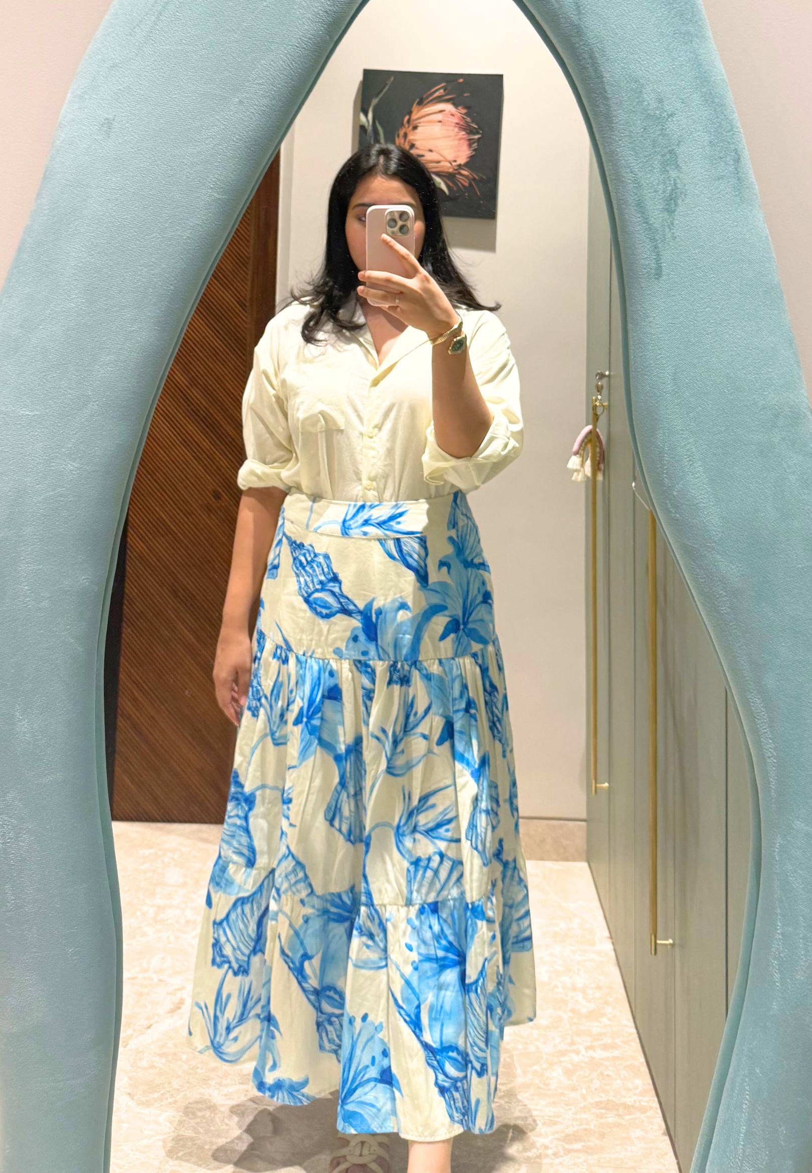Nicobar Skirt Set
