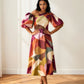 Terra Midi Puff Dress