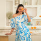 Nicobar Puff Sleeve Dress