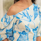 Nicobar Puff Sleeve Dress