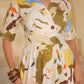 Masai collar midi dress