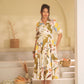 Masai collar midi dress