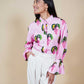 Daisy Pleated Shirt