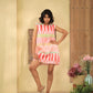 Havana Shoulder Pad Dress
