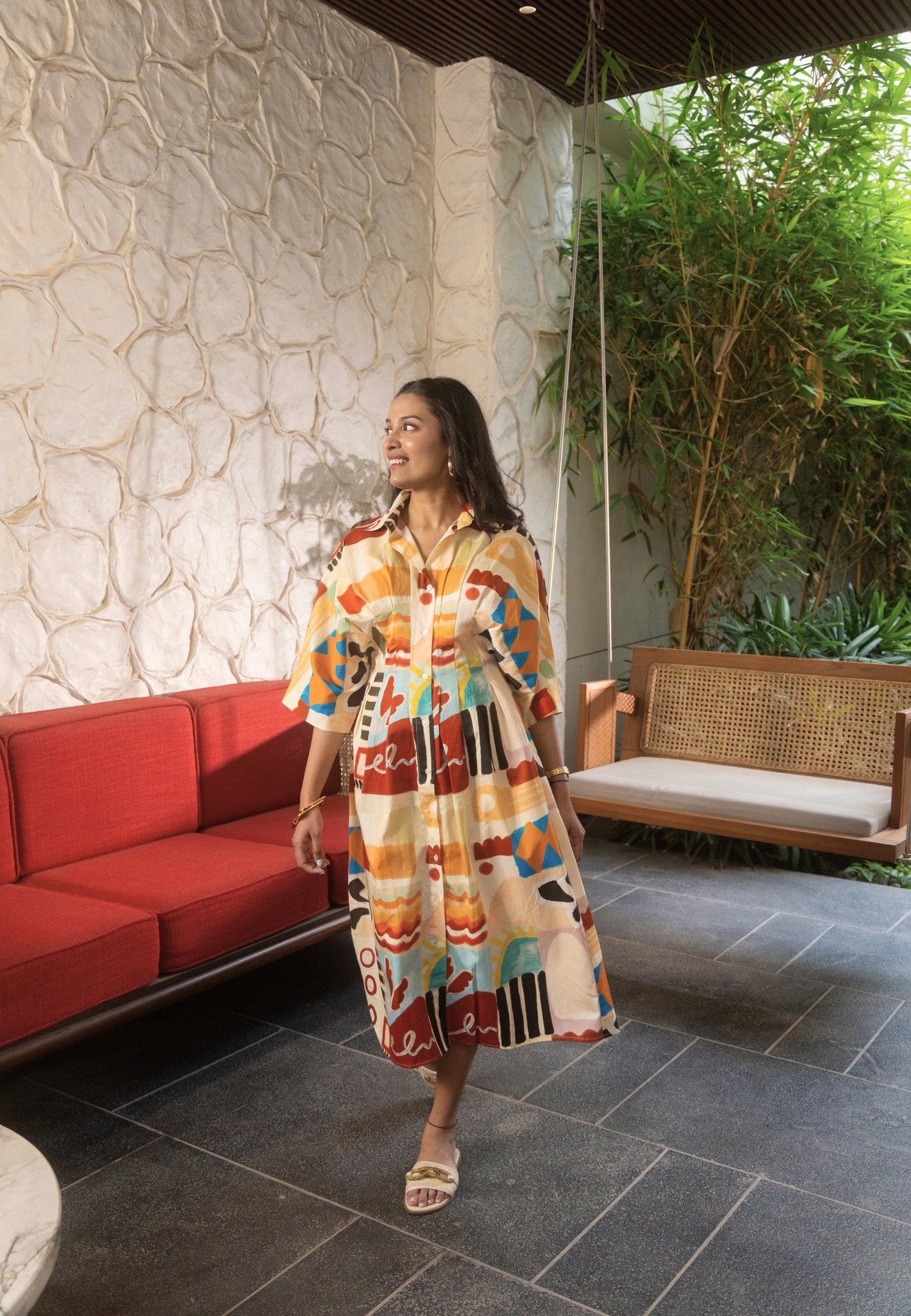 Barcelona Midi dress