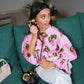 Daisy Pleated Shirt