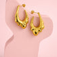 Liquid Gold Hoops