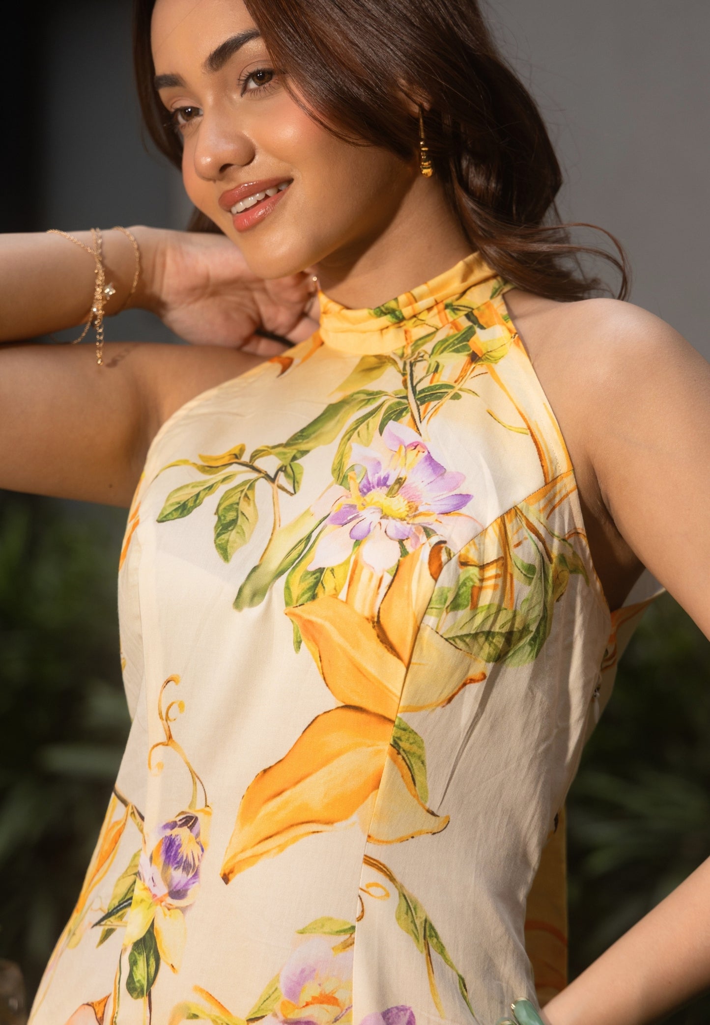 Florence Halter Midi Dress