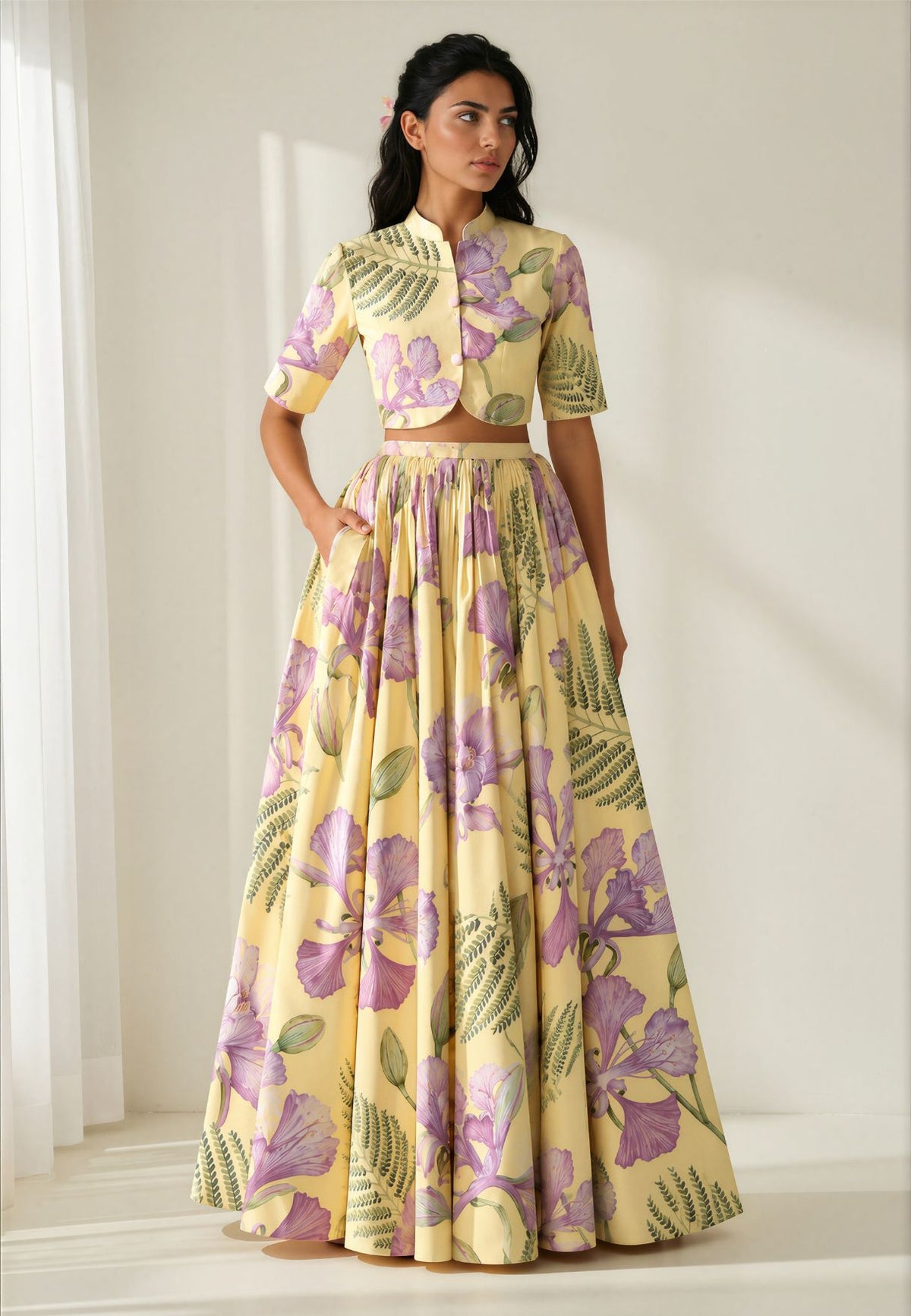 Wisteria Skirt Set