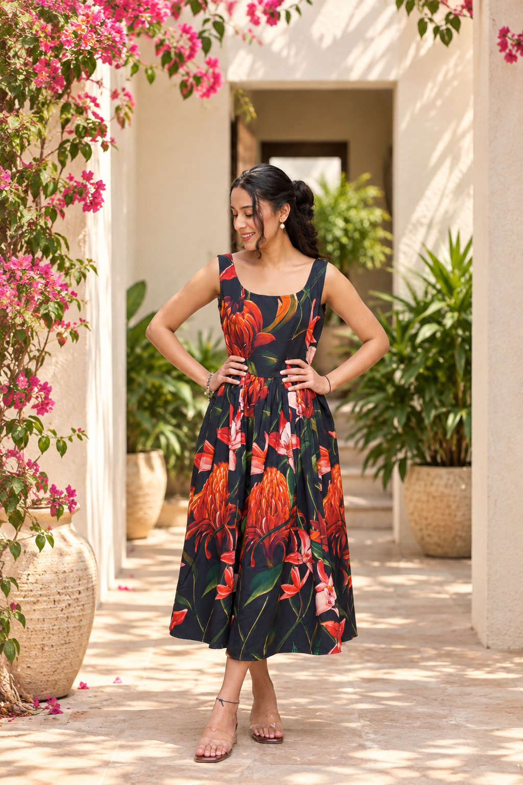 Scarlet Midi Dress