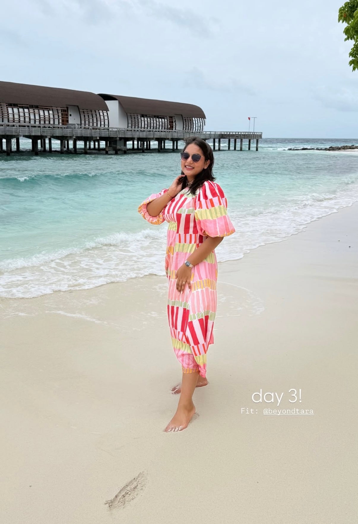 Havana Midi Puff dress