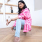 Bubblegum Brush Oversized Shirt