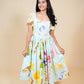 Magnolia Midi Dress (With sleeves)