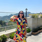 Kaleidoscope Midi Dress
